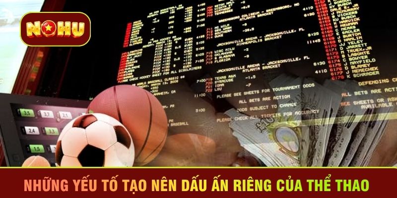 Những yếu tố tạo nên dấu ấn riêng của thể thao