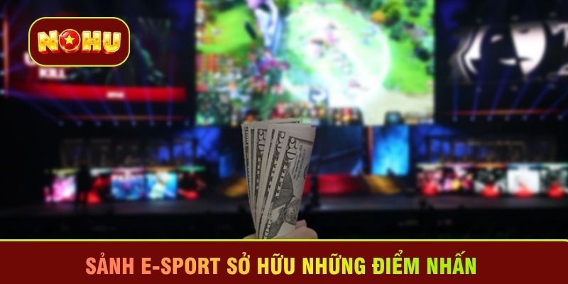 Sảnh E-sport sở hữu những điểm nhấn